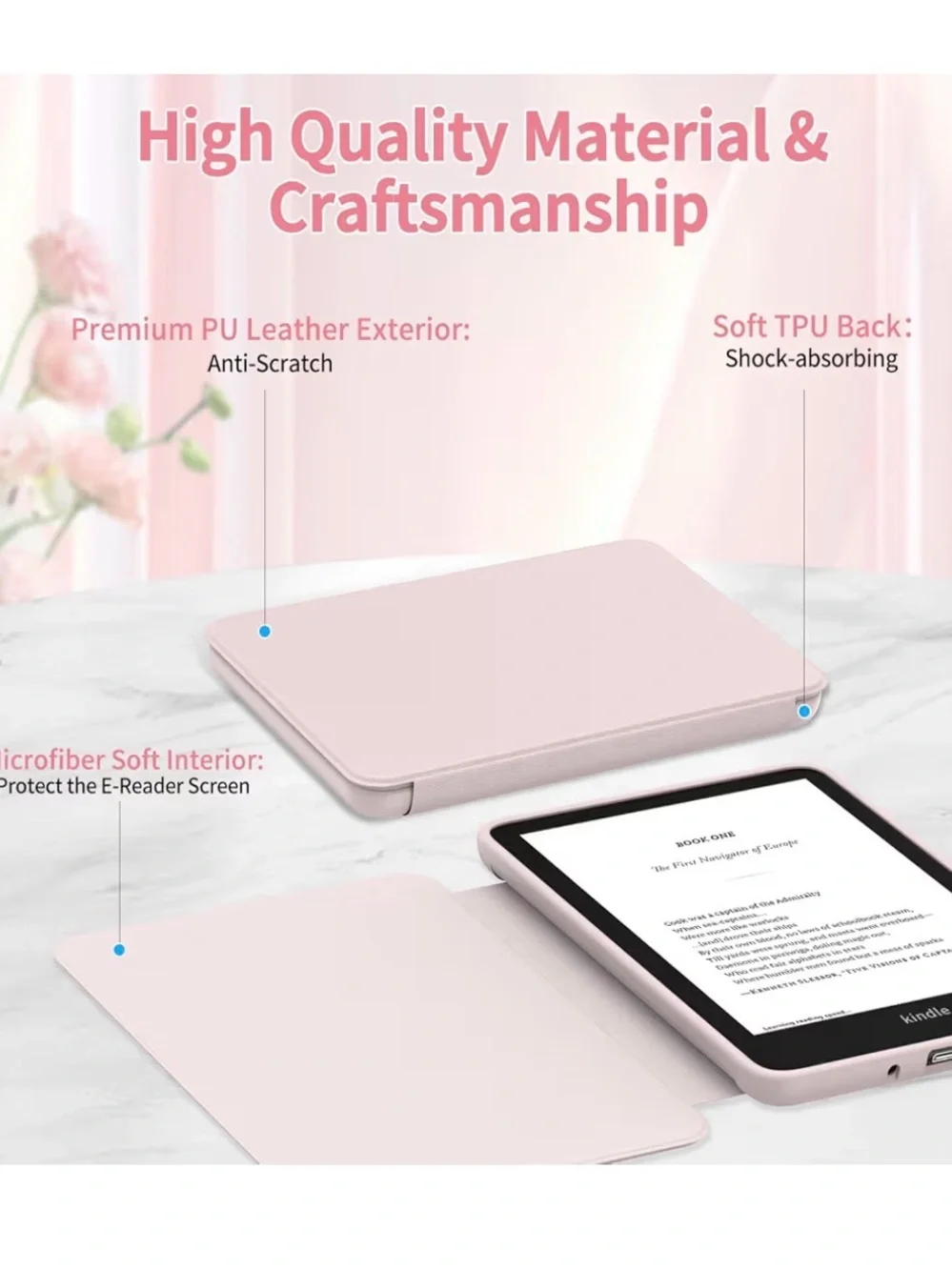 Case for All-New 6 inch Kindle (11th Generation, 2024/2022 Release)